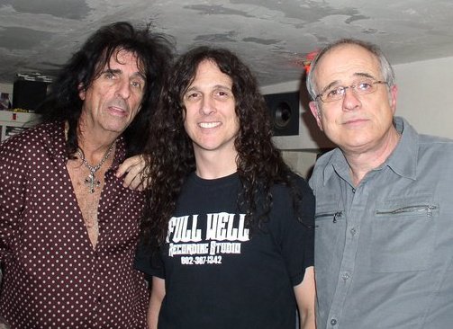 Alice Cooper, Mike Bolenbach, and Bob Ezrin